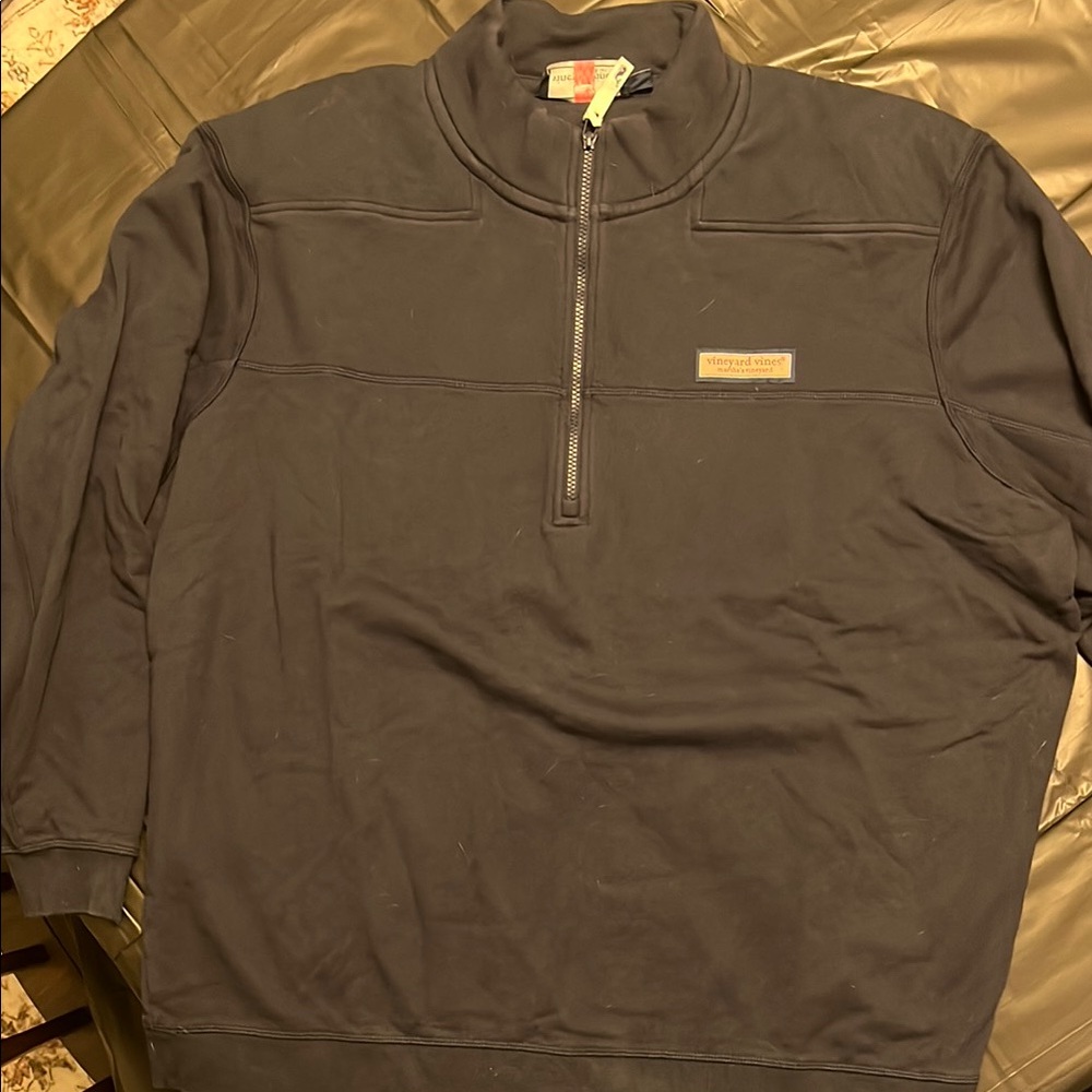 Men's Black Vineyard Vines Sweatshirt